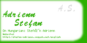 adrienn stefan business card